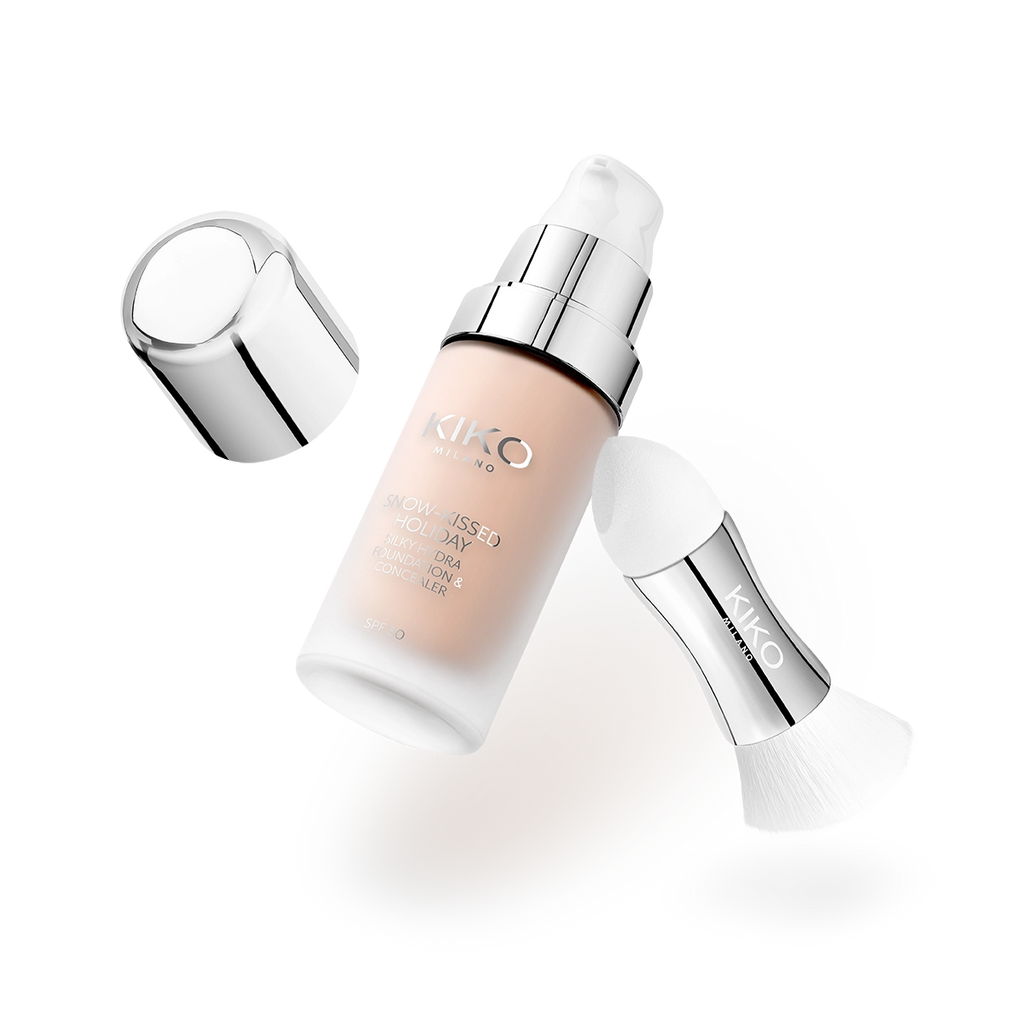 Snow-Kissed Holiday Silky Hydra Foundation & Concealer Spf30