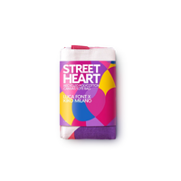 Street Heart Recycled Polycotton Canvas Tote Bag