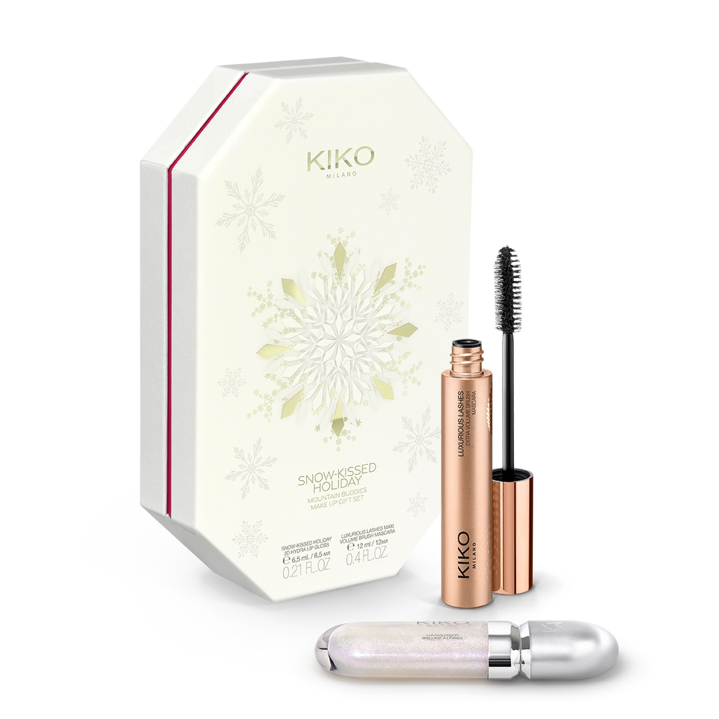 Snow-Kissed Holiday Mountain Buddies Make Up Gift Set