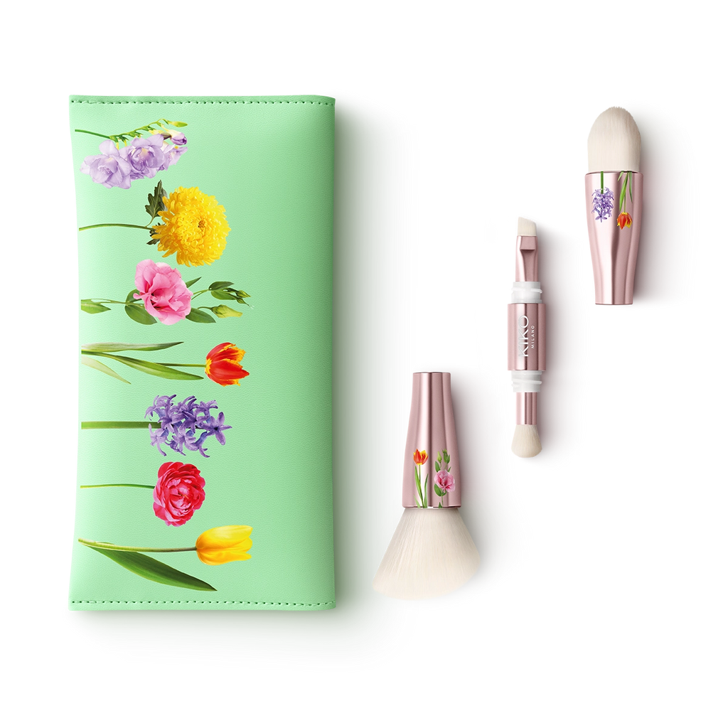 Days In Bloom Flowery Brush Set