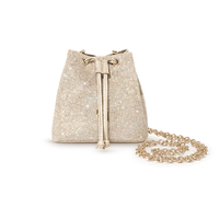 Gold Reflections Glitter Pochette