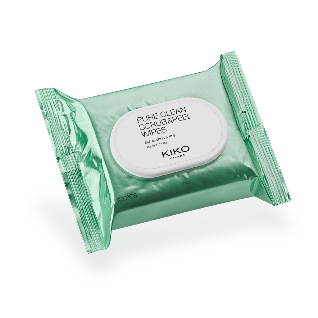 New Pure Clean Scrub & Peel Wipes